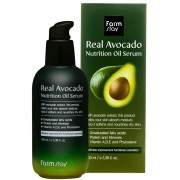 Питательная сыворотка с маслом авокадо Real Avocado Nutrition Oil Serum  100ml Farm stay