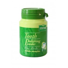 Отбеливающий зубной порошок на основе тайских трав Supaporn Tooth polishing powder plus herb Supaporn