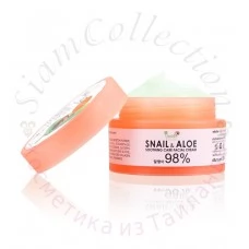 Зволожуючий равликовий крем з муцином равлики і алое Aloe&Snail 98% Зволожуючий равликовий крем з муцином равлики і алое Aloe&Snail 98%