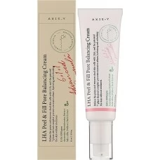 Кислотный крем для очищения и сужения пор LHA Peel & Fill Pore Balancing Cream AXIS-Y