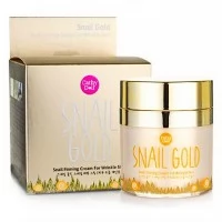 Відновлювальний равликовий крем від зморшок Snail Gold Firming Cream